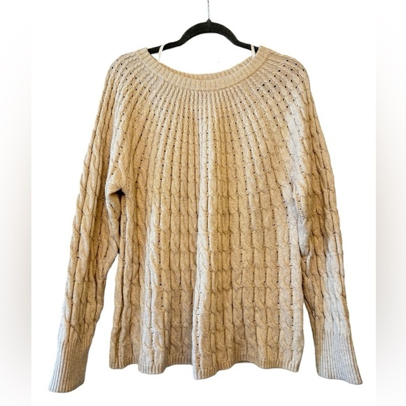 Lane Bryant Crewneck Ribbed Knit Sweater - Picture 3 of 10